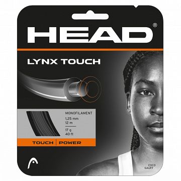 Head Lynx Touch 1.25 Transparent Black